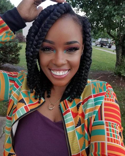 21 Best Short Box Braids Youve Gotta See For 2023