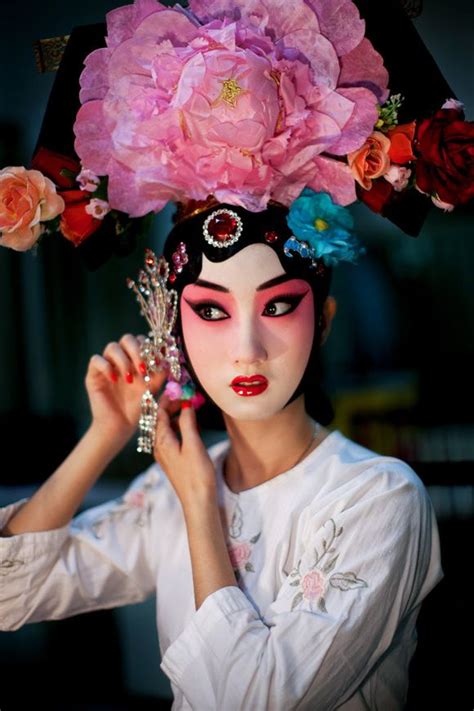 Beijing Opear Make Up Asian Inspired Makeup Beijing Opera Chinese