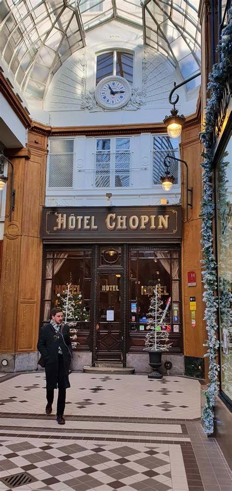 72 Paris Décembre 2019 Hôtel Chopin Dans Le Passage Jouffroy A