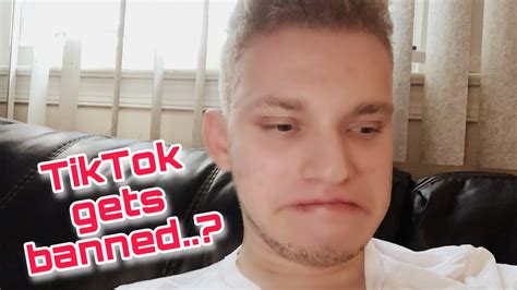 Is Tik Tok Really Getting Banned Sad Tiktok Reaction Youtube