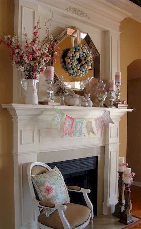 30 Spring Decorations For Fireplace Mantel Decoomo