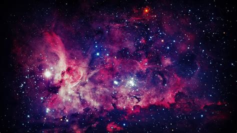 Purple Pink Galaxy Space Stars Nebula Hd Space Wallpapers