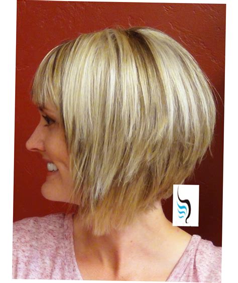 A Line Bob With Side Bangs Hairtstyles Ellecrafts