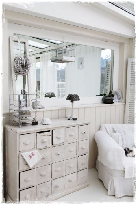 Medicine Cabinet Living Room White Grey Black Chippy Shabby Chic