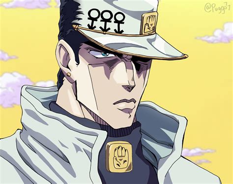 Fanart I Tried To Draw Part 4 Jotaro In The Part 3 Anime Style