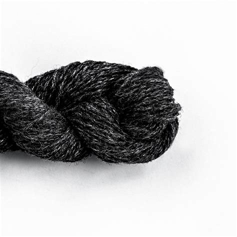 Wool Yarn100 Natural Knitting Crochet Craft Supplies Dark Gray