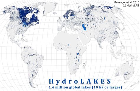 The Largest Lakes In The World By Area Vivid Maps