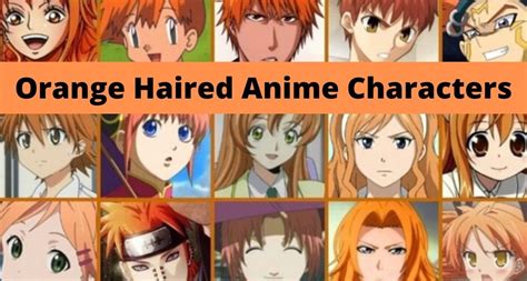 Heres A List Of Anime Characters With Orange Hair Perunity Latest