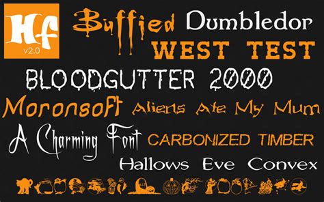 10 New Fonts Added To Free Halloween Fonts Collection On Mac App Store