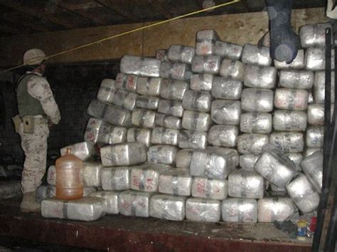 Authorities Seize 20 Tons Of Cannabis Being Smuggled Into Us From Mexico Daily Mail Online