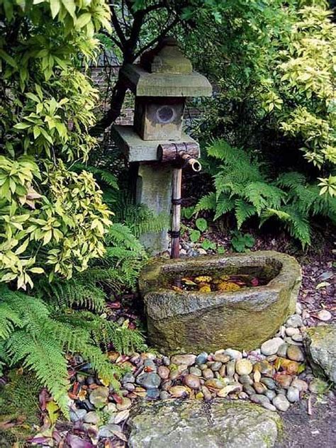 20 Examples Fountain Design In A Minimalist Home Garden Japanese