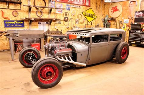 Garage Project Hot Rod Car Restoration Repair Vintage Chop Shop