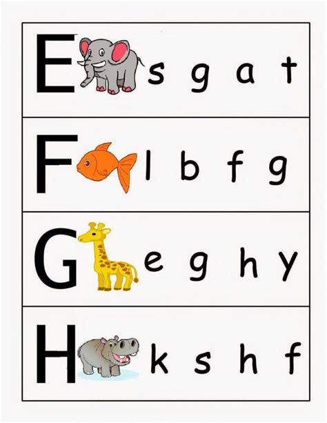 Worksheet For Alphabets With Pictures Letter Worksheets