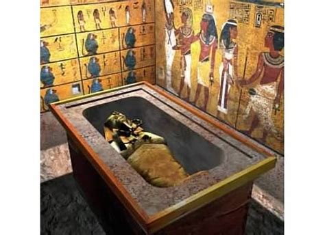 This Is The Interior Of The Real King Tuts Tomb Not My Work Just My