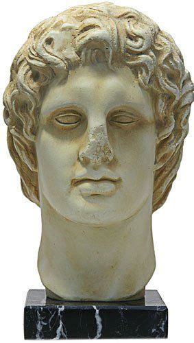 Bust Of Alexander The Great Greek Statue 8 Inches Alexander The