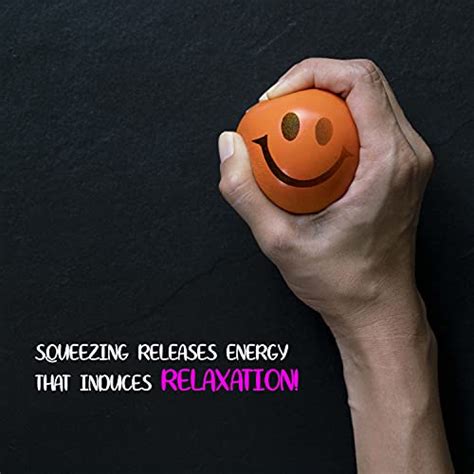 Be Happy Neon Colored Smile Funny Face Stress Ball Happy Face