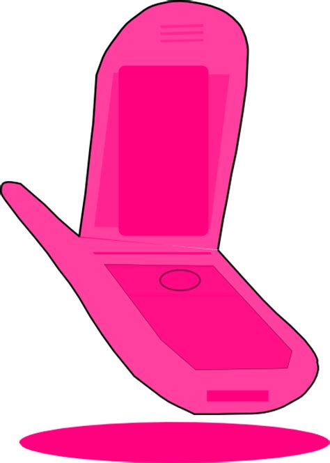 Pink Cell Phone Clip Art At Vector Clip Art Online Royalty