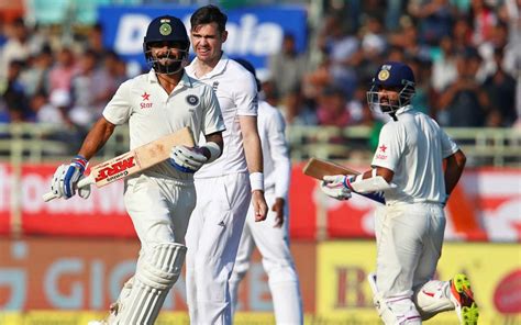 India vs england 1st test highlights: India vs England: Brilliant Virat Kohli leaves hosts 298 ...