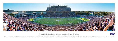 Beautiful football stadium and the athletic hall of fame was cool. Texas Christian University Amon G Carter Stadium Photo