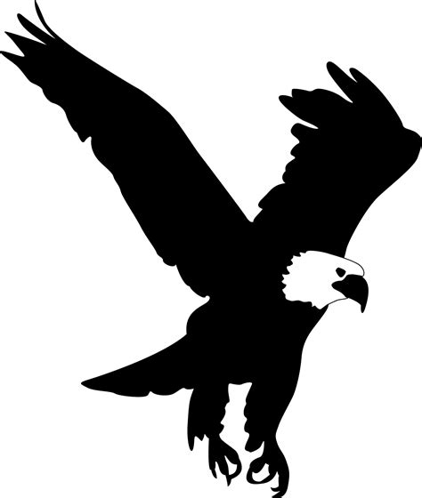 Silhouette Eagle Wings Png Polish Your Personal Project Or Design