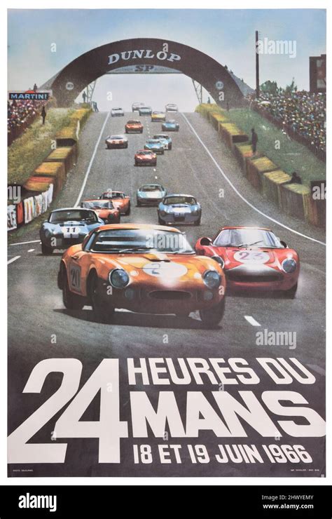 Le Mans Poster 1966 Hi Res Stock Photography And Images Alamy