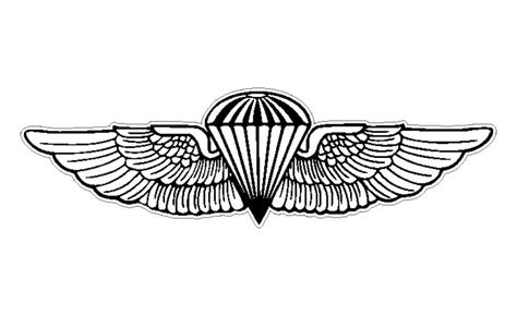 Marine Army Jump Wings Svg File For Laser Cnc Vinyl Etsy New Zealand