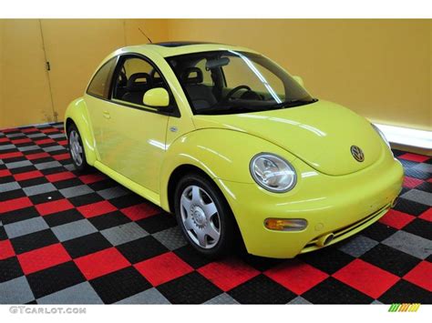 2000 Yellow Volkswagen New Beetle Gls Coupe 18108726
