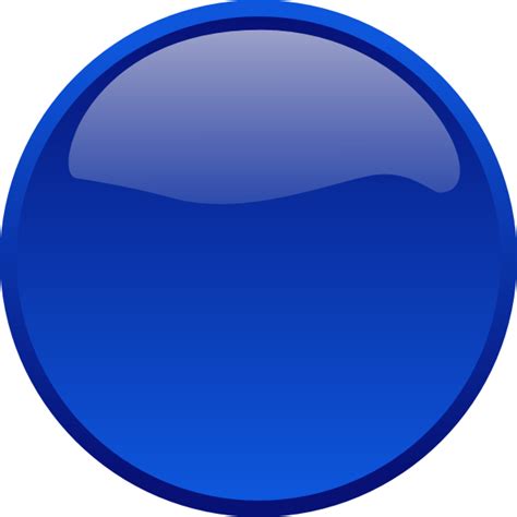 Blue Button Icon Png Transparent Background Free Download 21052