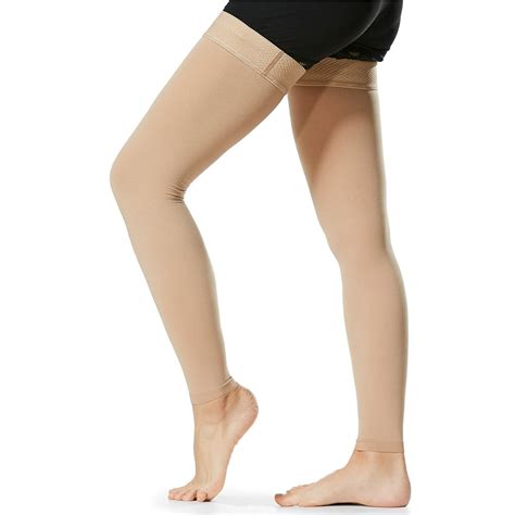 Tomshine 1 Pair Thigh High Compression Socks Men Women 20 30mmhg Compression Stockings