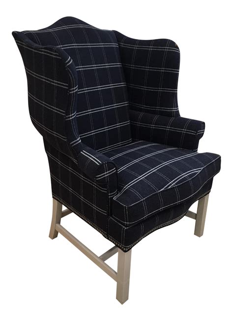 Hickory Chair Townsend Wing Chair Showroom Sample on Chairish.com | Chair, Hickory chair, Chair ...