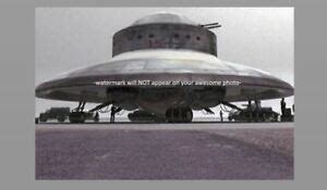 Secret Nazi Ufo Photo Flying Saucer World War German Antarctica Base