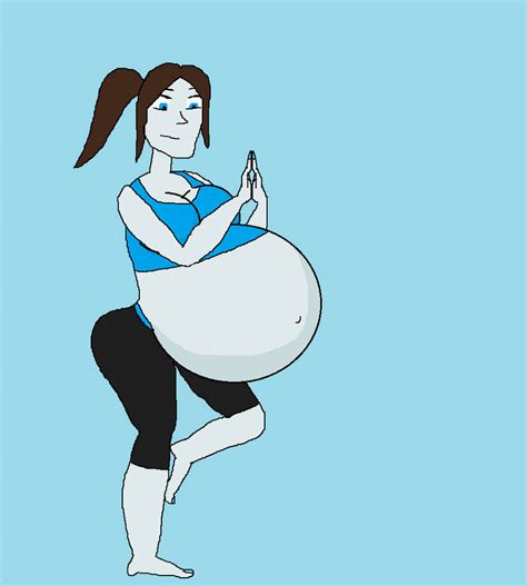 Rq Pregnant Wii Fit Trainer By Ficuslover On Deviantart