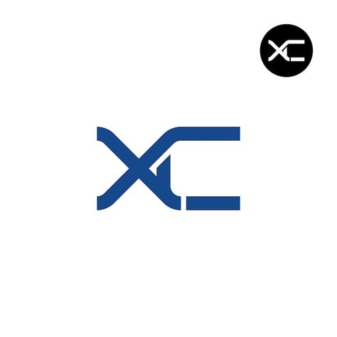 Premium Vector Letter Xc Monogram Logo Design