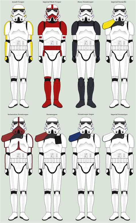 Decode your ancestor's military rank and. orig06.deviantart.net d3a6 f 2015 334 9 4 stormtrooper_variants_by_zared_tregonwell-d9ikv3y.png ...