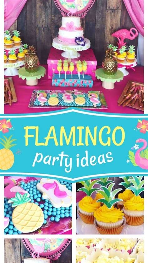 Pin By Veronica Ochoa On Birthdaygathering Ideas Flamingo Party