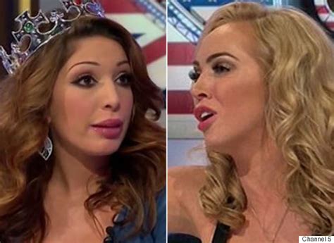 Celebrity Big Brothers Bit On The Side Fight Farrah Abraham And