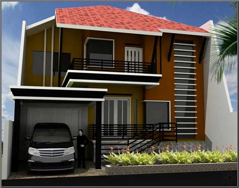 Tipe rumah ini cocok untuk keluarga kecil, karena fungsi ruangan. 21 Desain Rumah Minimalis 2 Lantai Nyaman dan Indah ...