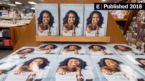 michelle obama s ‘becoming finally hits shelves the new york times