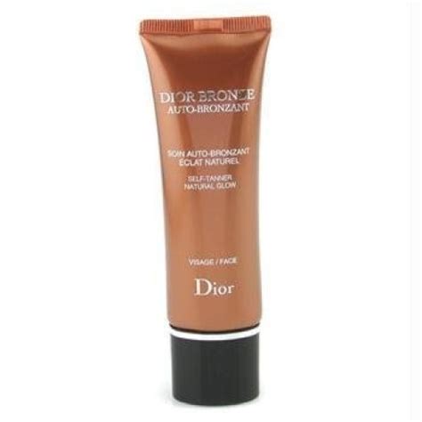 Christian Dior Bronze Self Tanner Natural Glow For Face Cream For