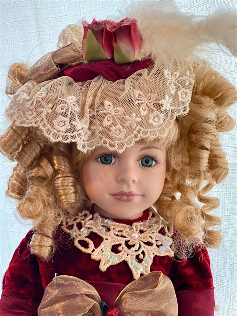 Bisque Doll Hand Painted Porcelain Etsy
