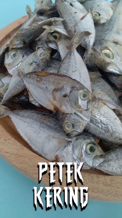 Ikan Petek Pepetek Kering Asin Premium 1 Kg Lazada Indonesia