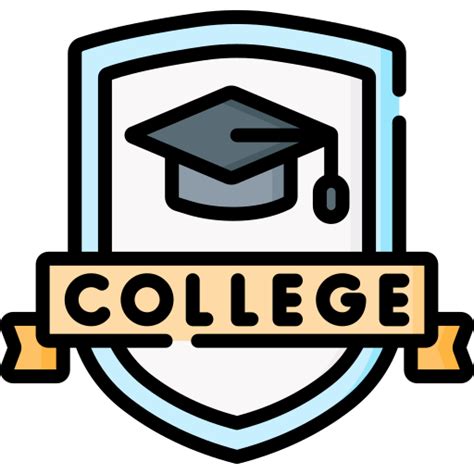 College Special Lineal Color Icon