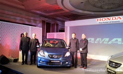 Honda Amaze Launched In Mumbai With A Starting Price Of