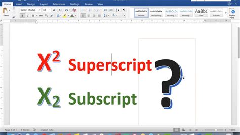 How To Subscript On Microsoft Word Naabeyond
