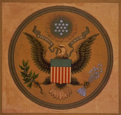 E Pluribus Unum The Great Seal Of The United States Of America Omena