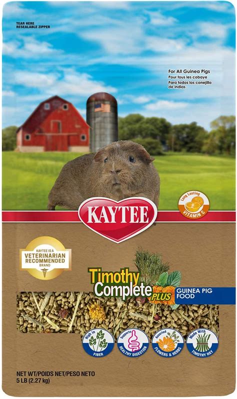 Kaytee Timothy Complete Guinea Pig Food Pet Supplies
