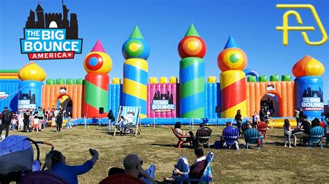 The Big Bounce America Worlds Biggest Touring Inflatable Theme Park