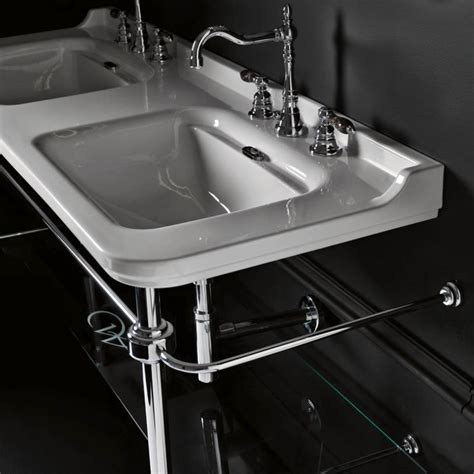 2 pcs bathroom sink mounting ring chrome f/ countertop basin drain mount support. Faucet.com | Waldorf 4143K1.01+9195K1 in 1 Faucet Hole by ...