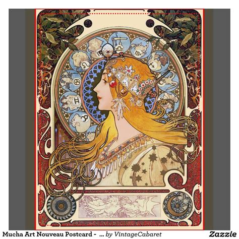 Art Nouveau Alphonse Mucha Zodiac All In One Photos