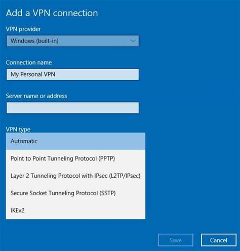 How To Connect Your Windows 10 Laptop To Vpn